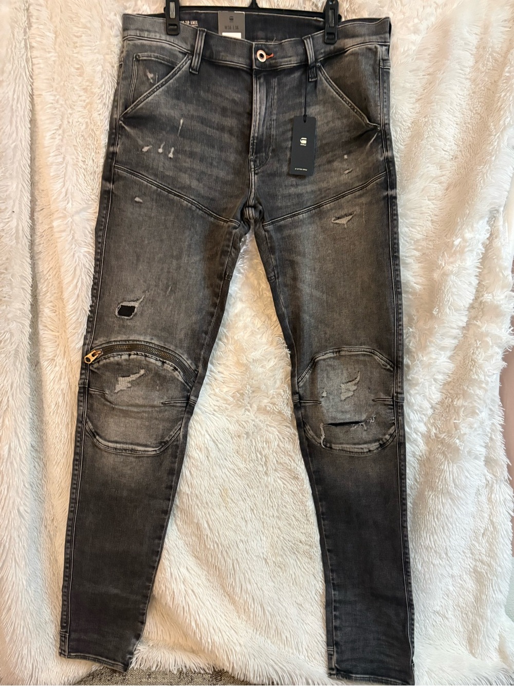 G-Star Raw 5620 3D Zip Knee Skinny Jeans